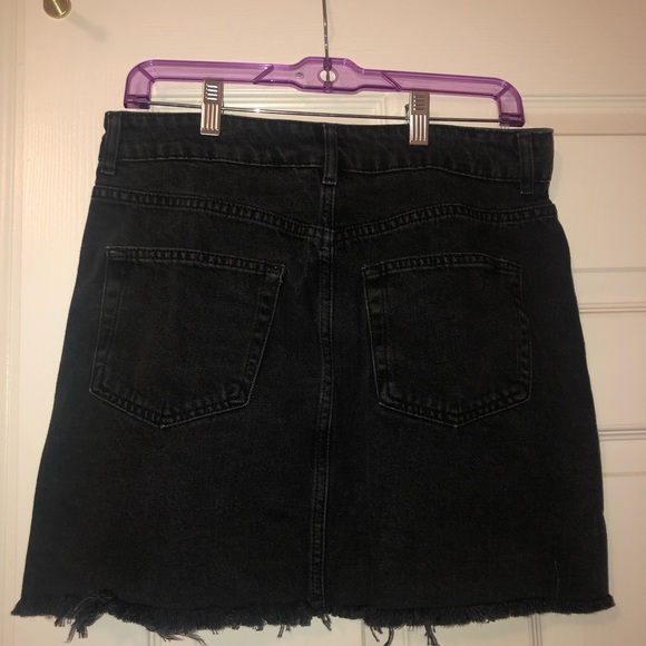 Topshop Moto Denim Skirt Size 8 - Picture 2 of 2